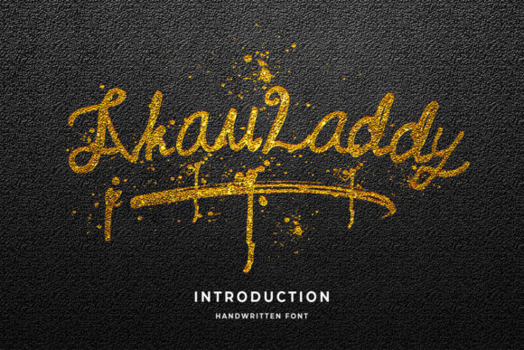 Akau Laddy Handwritten Font Review for Makers
