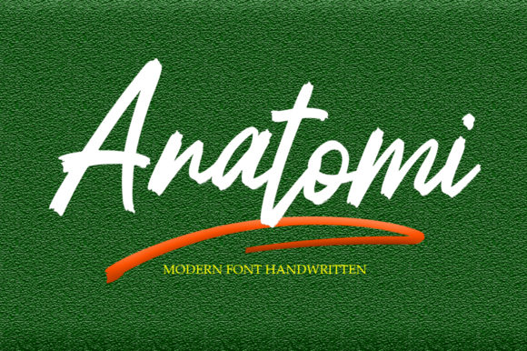 Anatomi: The Exquisite Handwritten Font for Polished Brand Identity