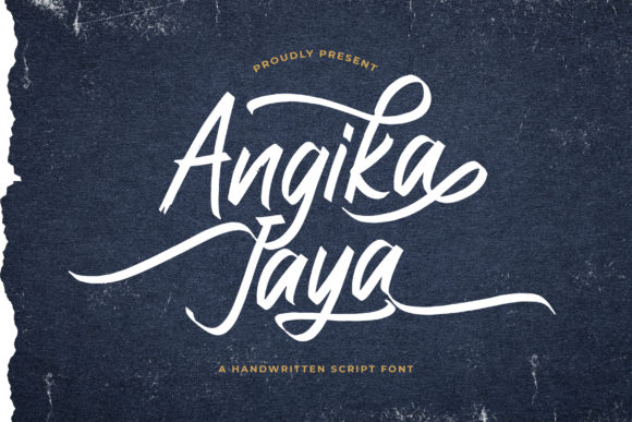 Angika Jaya Typeface for Elegant Brand Identity Projects