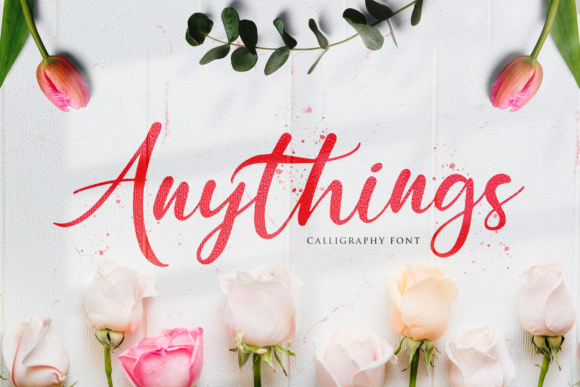 Anythings Script Handwritten Font for Modern Branding