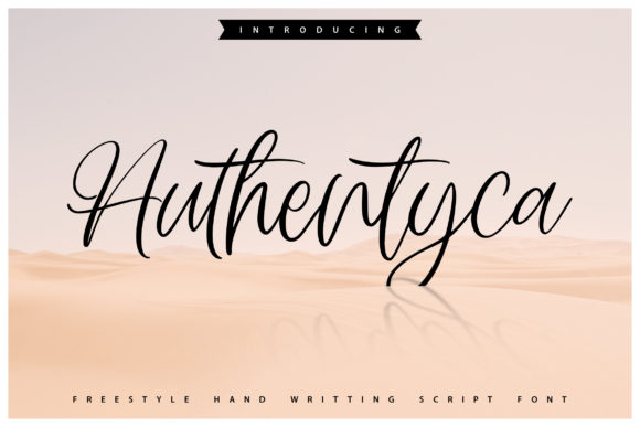 Authentyca: The Elegant Script Handwritten Font for Professional Branding