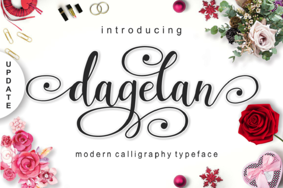 Dagelan Typeface Review: A Charming Script Handwritten Font for Elegant Branding
