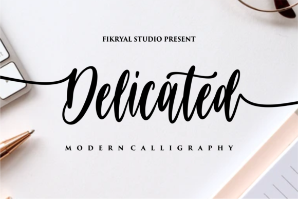 Delicated Font Review: Elegant Script Handwritten Design