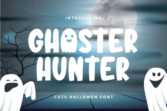 Ghoster Hunter: A Quirky Script Handwritten Font for Halloween Crafts
