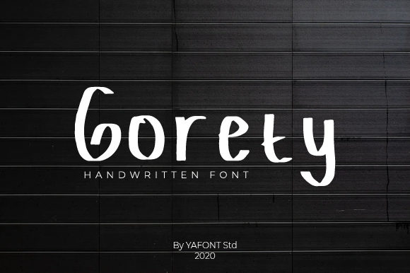 Gorety Handwritten Font Review: A Sweet Script for Brand Identity