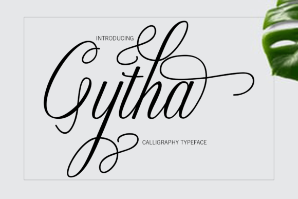 Gytha: The Elegant Handwritten Font for Editorial Design