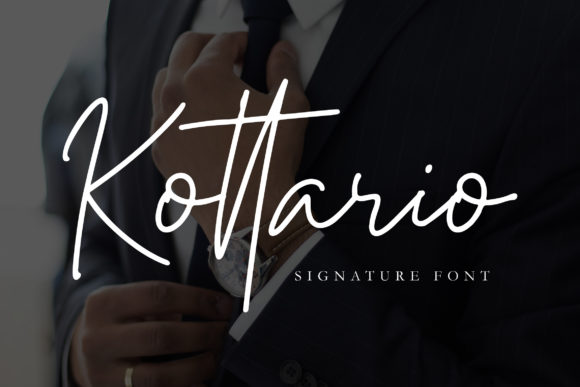 Kottario: A Timeless Handwritten Font for Elegant Brand Identity