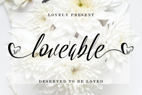 Loveable Script Handwritten Font for Editorial Design