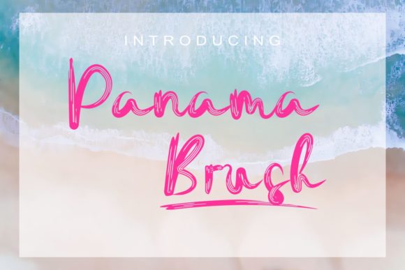 Panama Brush: A Timeless Handwritten Typeface for Editorial Design