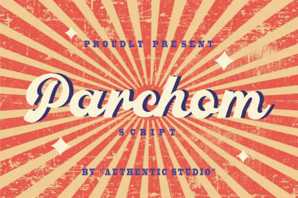 Parchom Typeface: Elegant Script Fonts for Branding