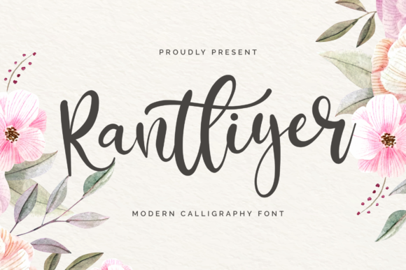 Rantliyer Font Review: A Script Handwritten Typeface for Modern Branding