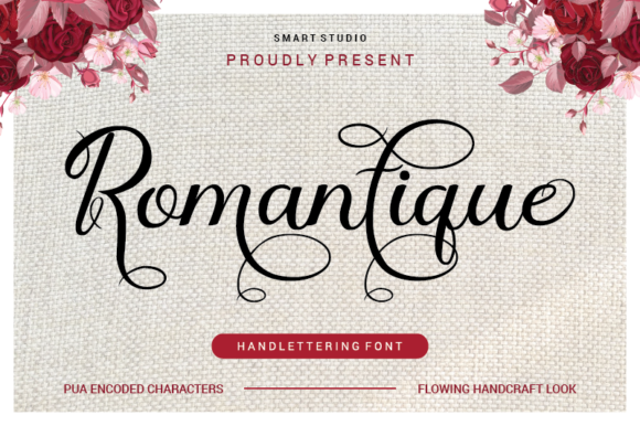 Romantique Font: A Script Handwritten Typeface for Memorable Marketing