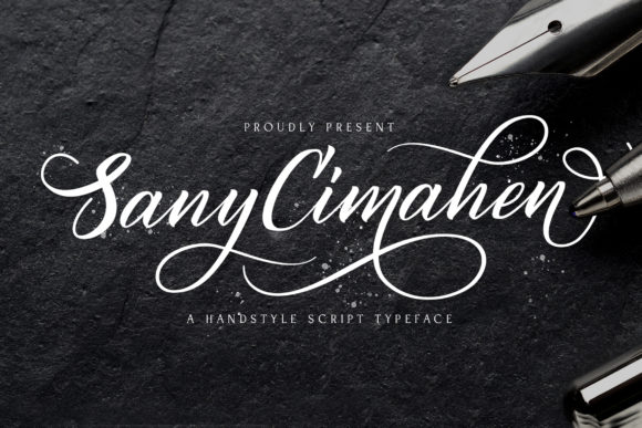 Sany Cimahen: A Timeless Script Handwritten Font for Elegant Branding
