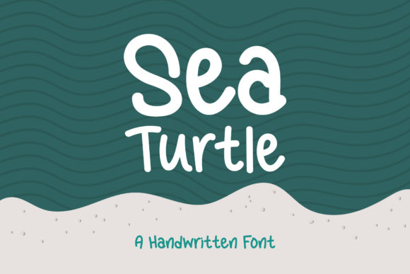 Sea Turtle Font: A Handwritten Typeface for Memorable Digital Campaigns
