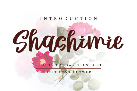 Shashimie: The Flowing Handwritten Font for Elegant Editorial Design