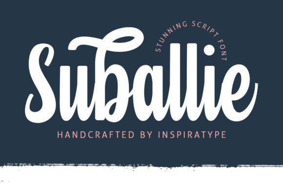 Suballie: A Bold Handwritten Font for Campaign Design