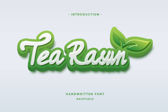 Tea Rasun: The Elegant Script Handwritten Font for Timeless Branding