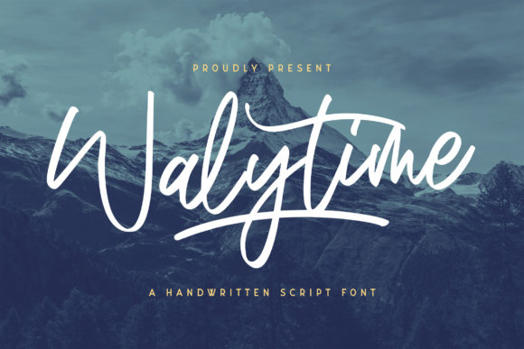 Walytime: A Timeless Script Handwritten Font